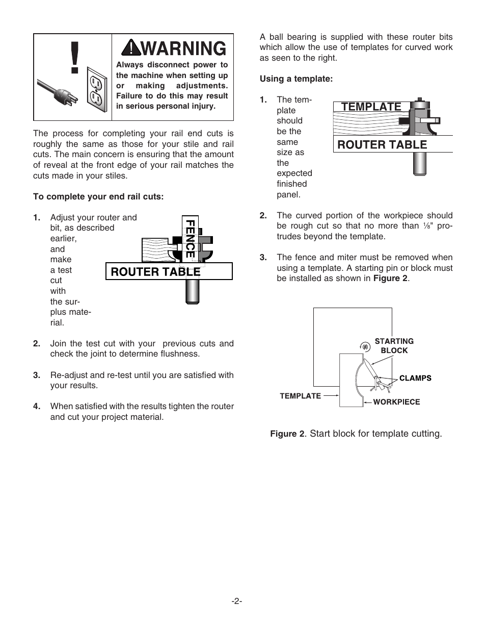 Fence | Grizzly STILE AND RAIL SETS C1393-96 User Manual | Page 2 / 2