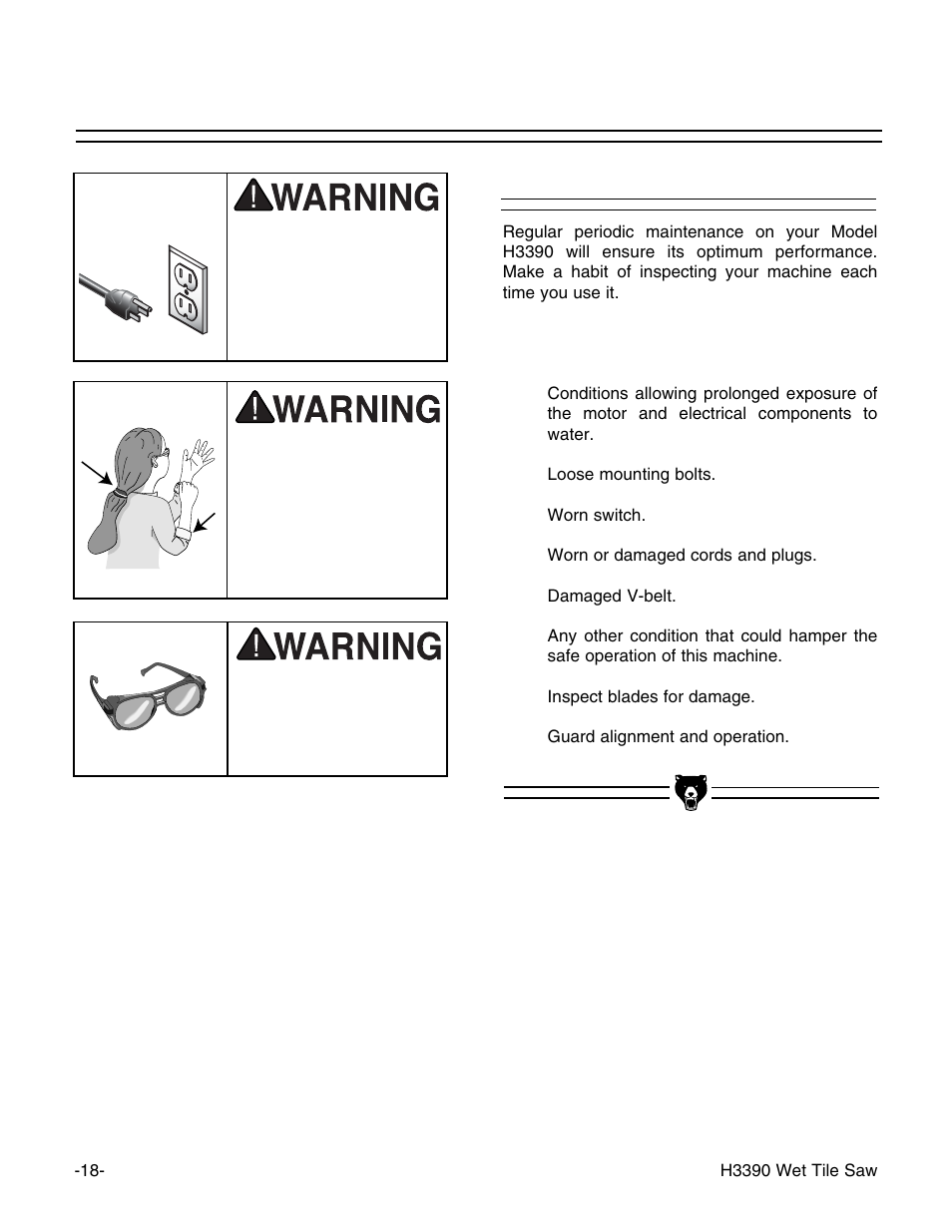 General | Grizzly H3390 User Manual | Page 23 / 35