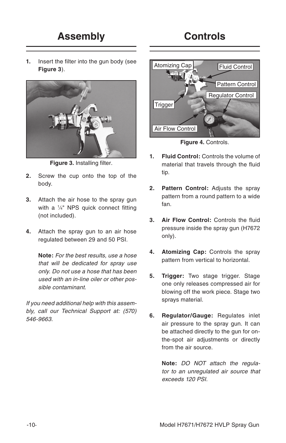 Assembly controls | Grizzly H7671 H7672 User Manual | Page 10 / 24