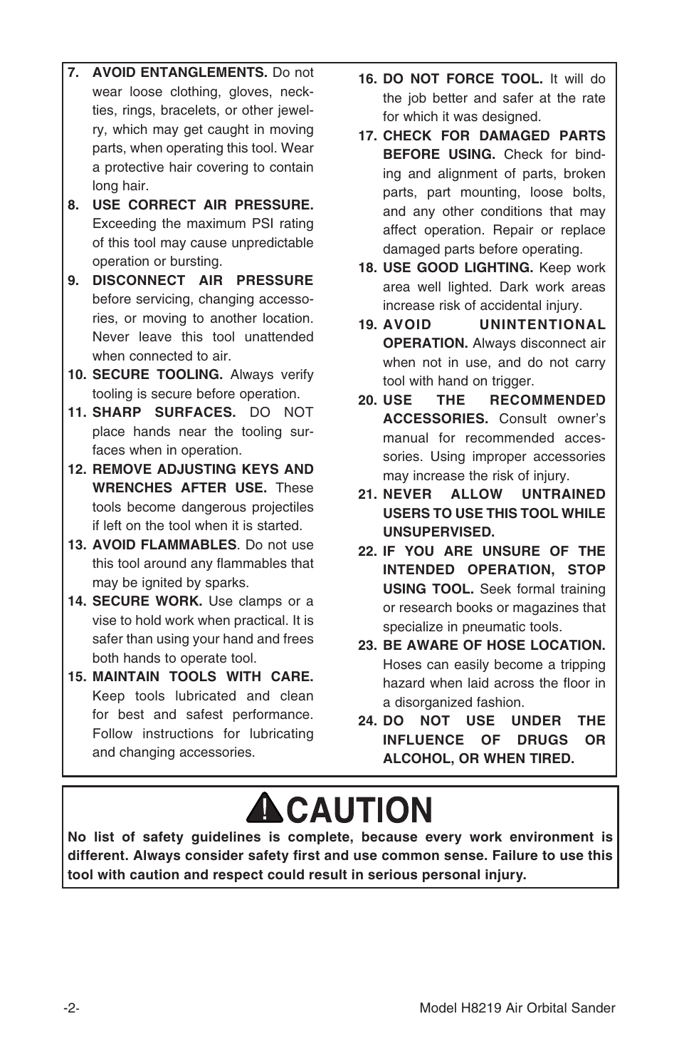 Grizzly H8219 User Manual | Page 4 / 8