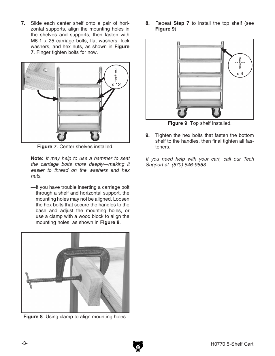 Grizzly H0770 User Manual | Page 3 / 4