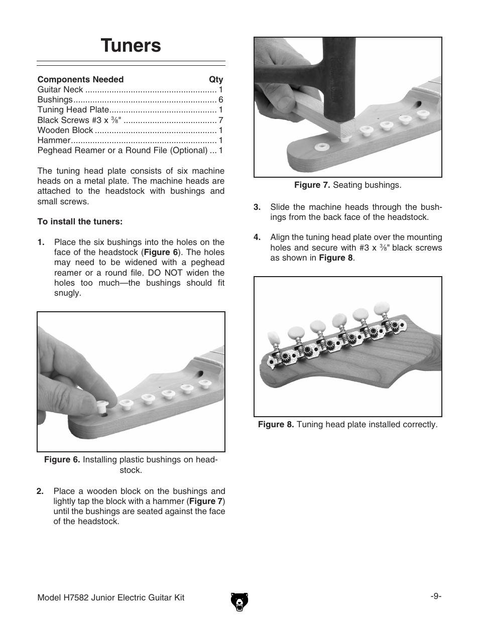Tuners, New photo new photo | Grizzly H7582 User Manual | Page 11 / 32