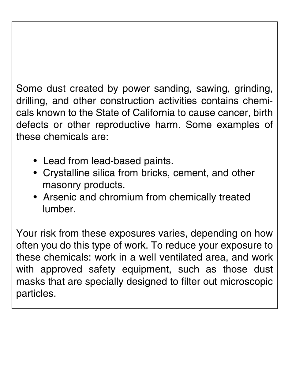 Warning | Grizzly G0518 User Manual | Page 2 / 39