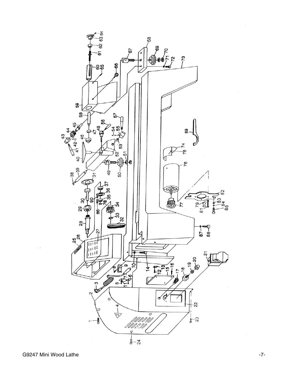 Grizzly G9247 User Manual | Page 9 / 14