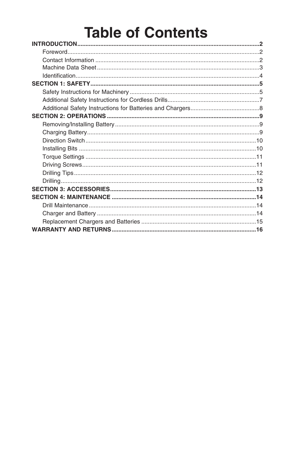 Grizzly H7795 User Manual | Page 3 / 20