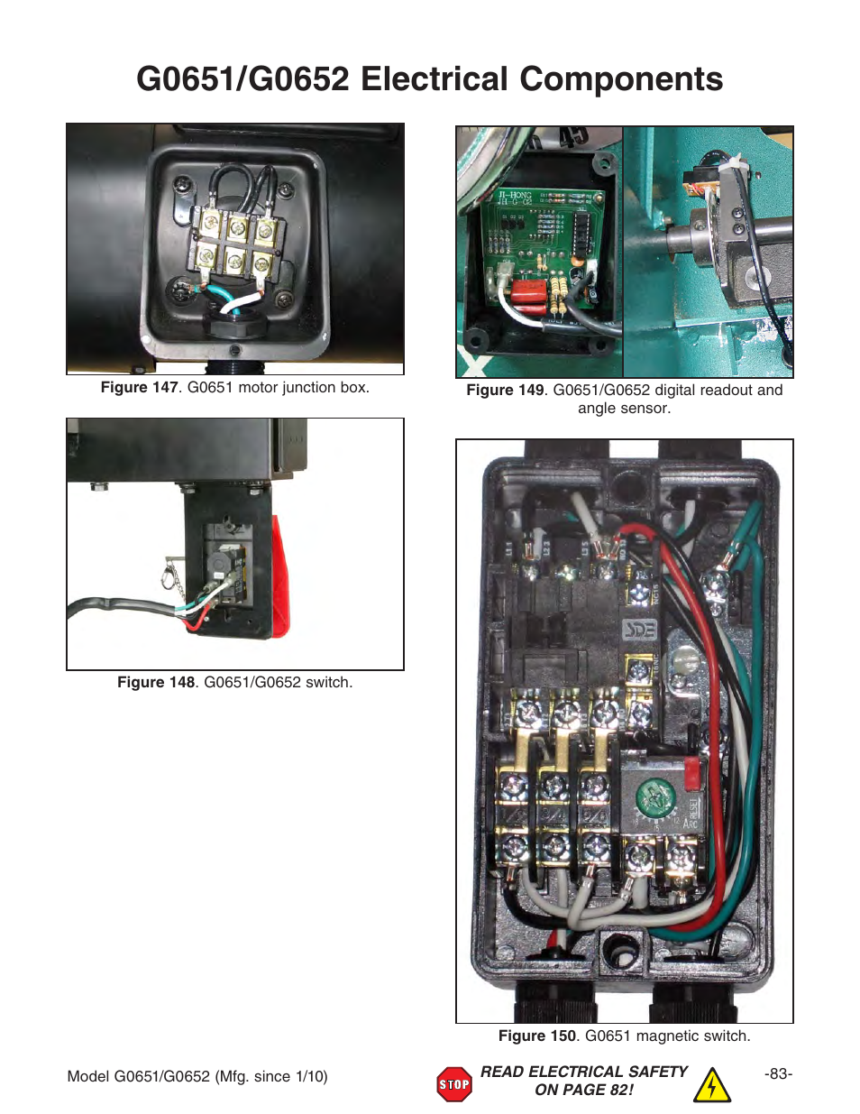 Grizzly G0651 User Manual | Page 85 / 104