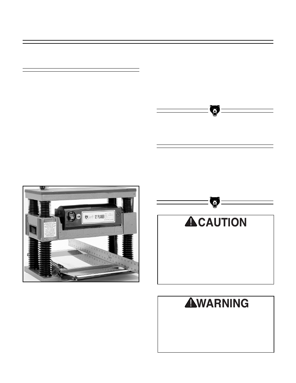 Extension wings, Feed rollers | Grizzly G1017 User Manual | Page 12 / 22