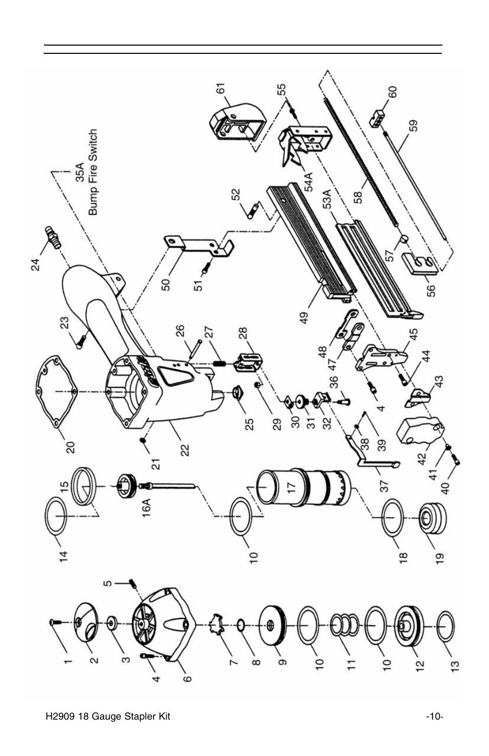 H2909 part breakdown | Grizzly H2909 User Manual | Page 11 / 16