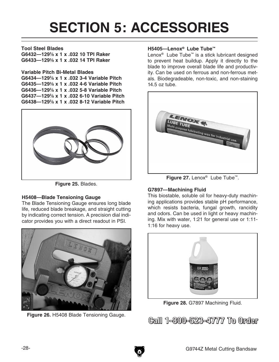 Grizzly G9744Z User Manual | Page 30 / 52