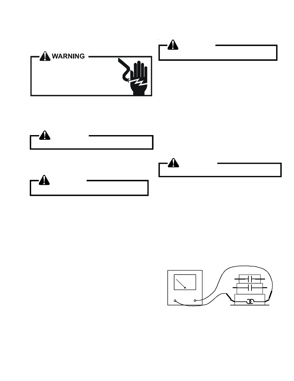 Servicing, Warning | Goodmans ASX User Manual | Page 37 / 80