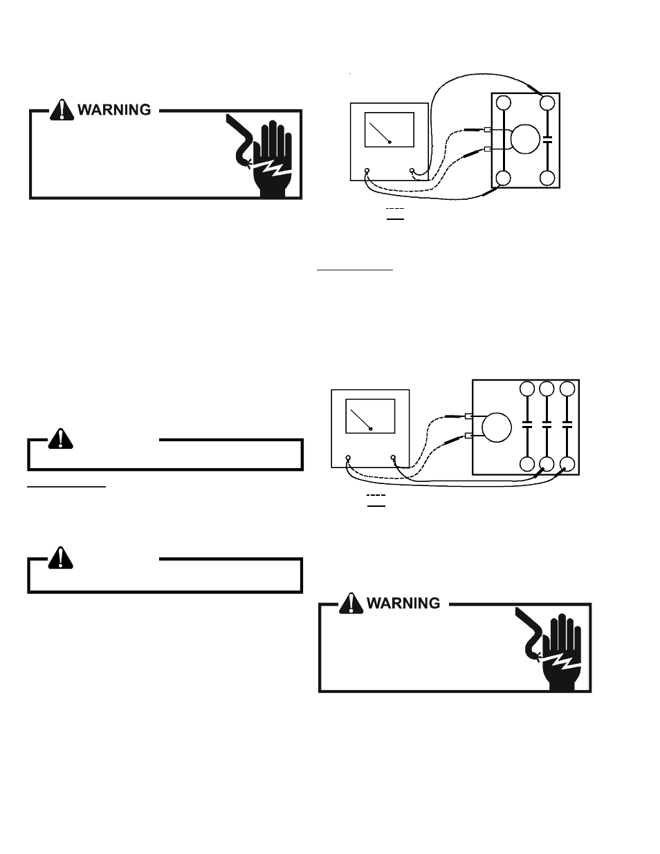 Servicing, Warning | Goodmans ASX User Manual | Page 38 / 80