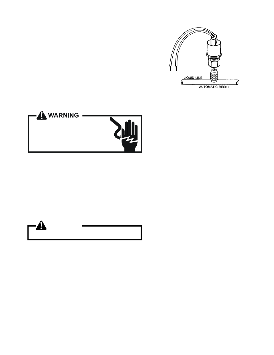 Servicing, Warning | Goodmans ASX User Manual | Page 41 / 80