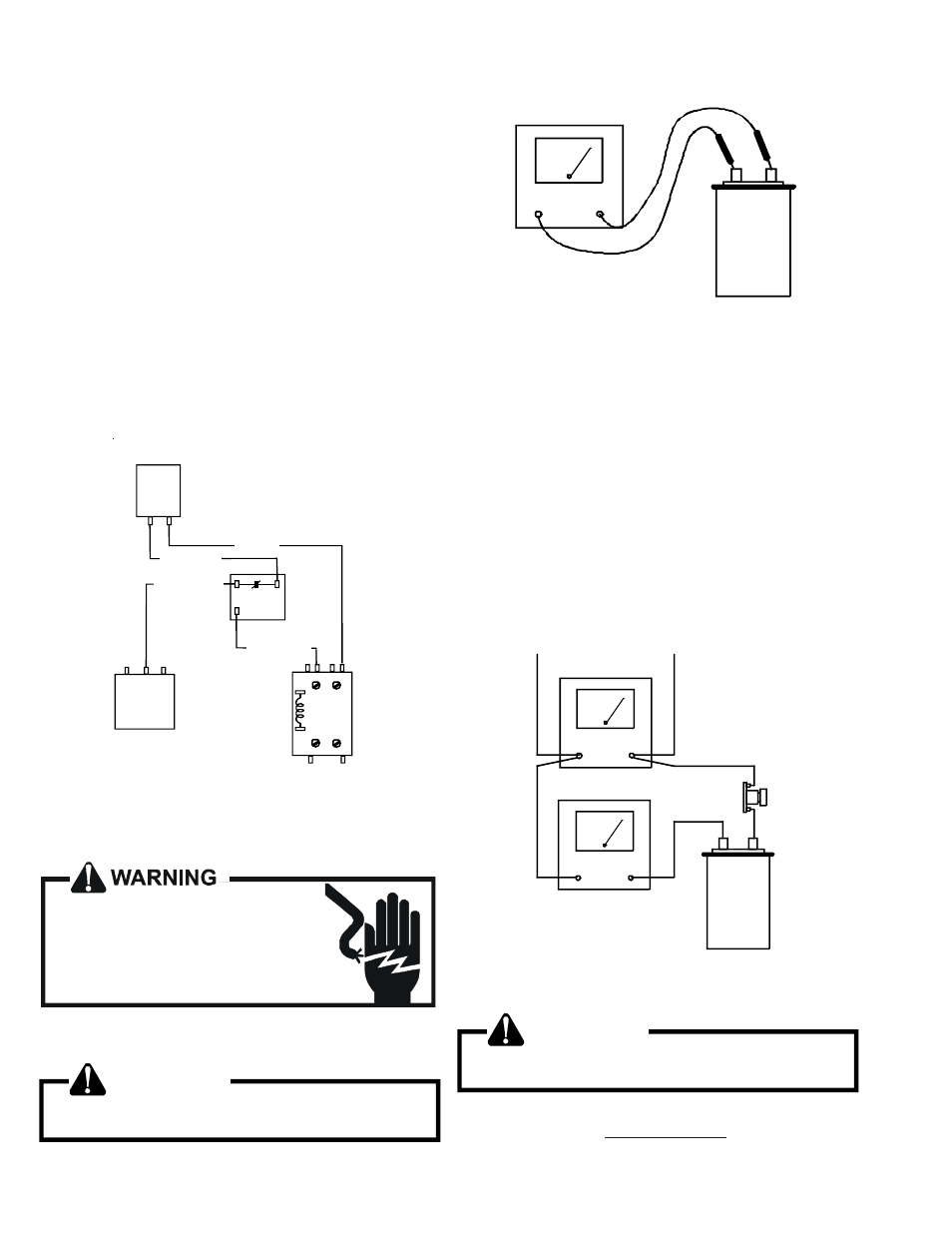 Servicing, Warning, S-15a resistance check | S-15b capacitance check | Goodmans ASX User Manual | Page 42 / 80