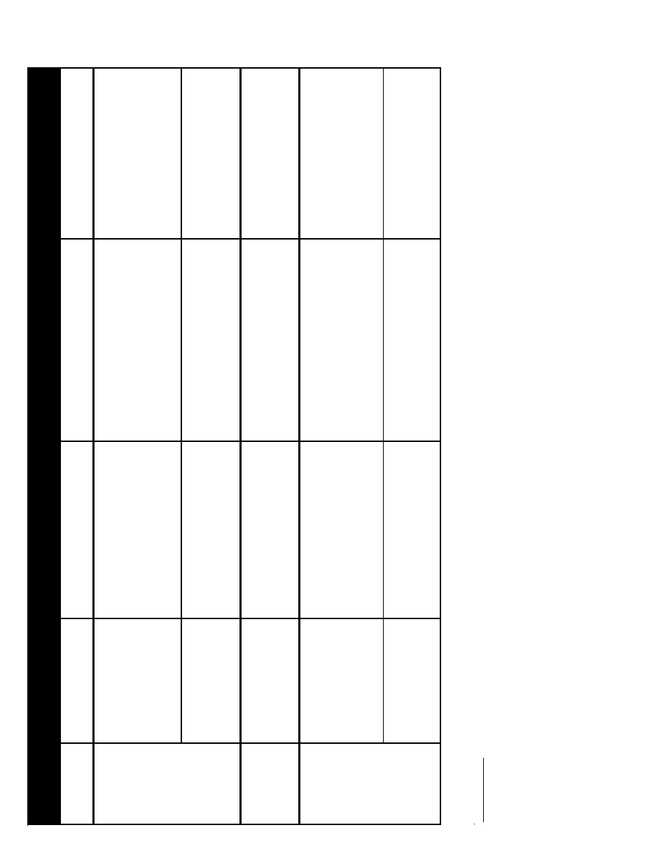 Servicing, Chart continued on next page | Goodmans ASX User Manual | Page 44 / 80