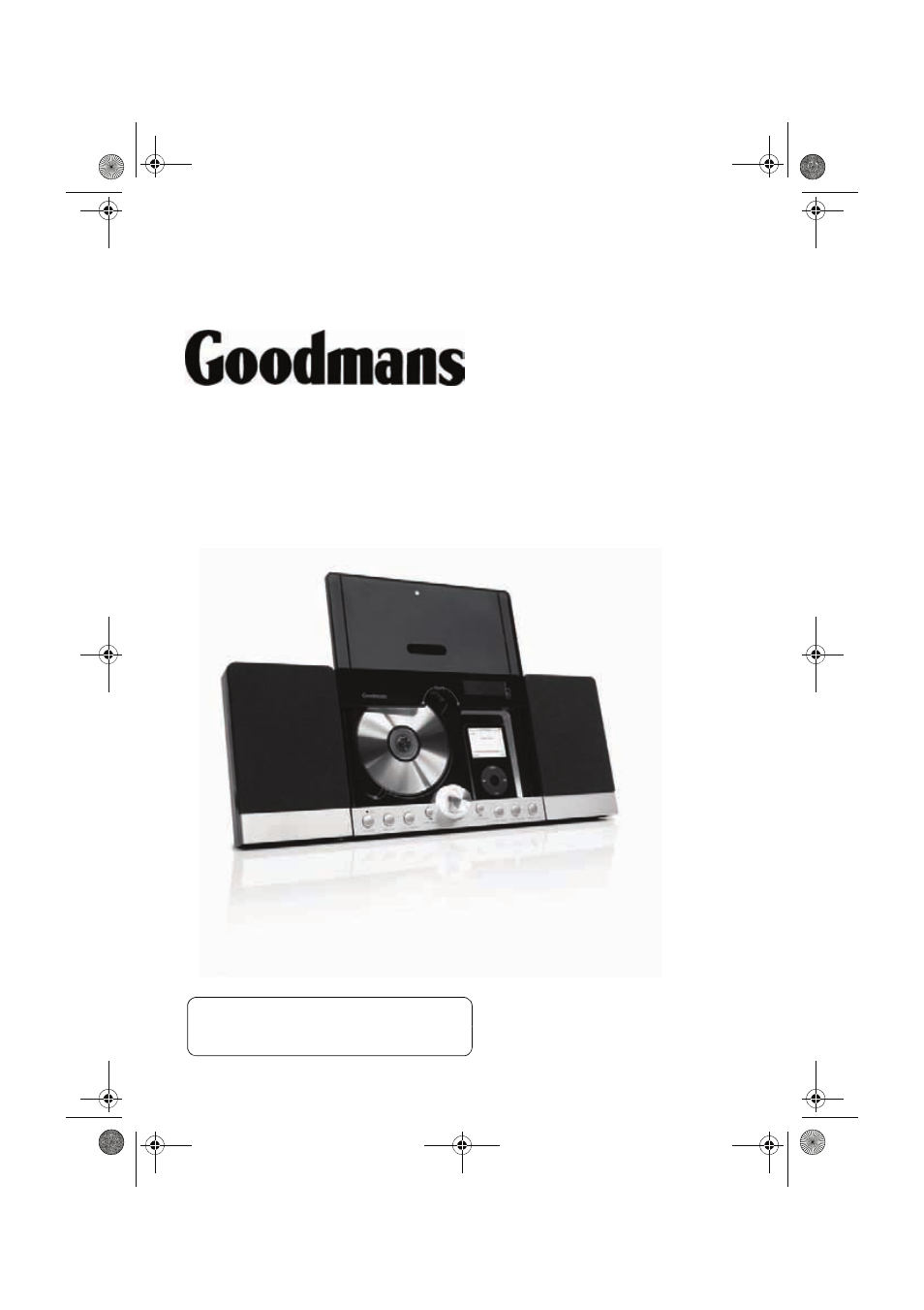 Goodmans IPHONE MICRO1468I User Manual | 20 pages