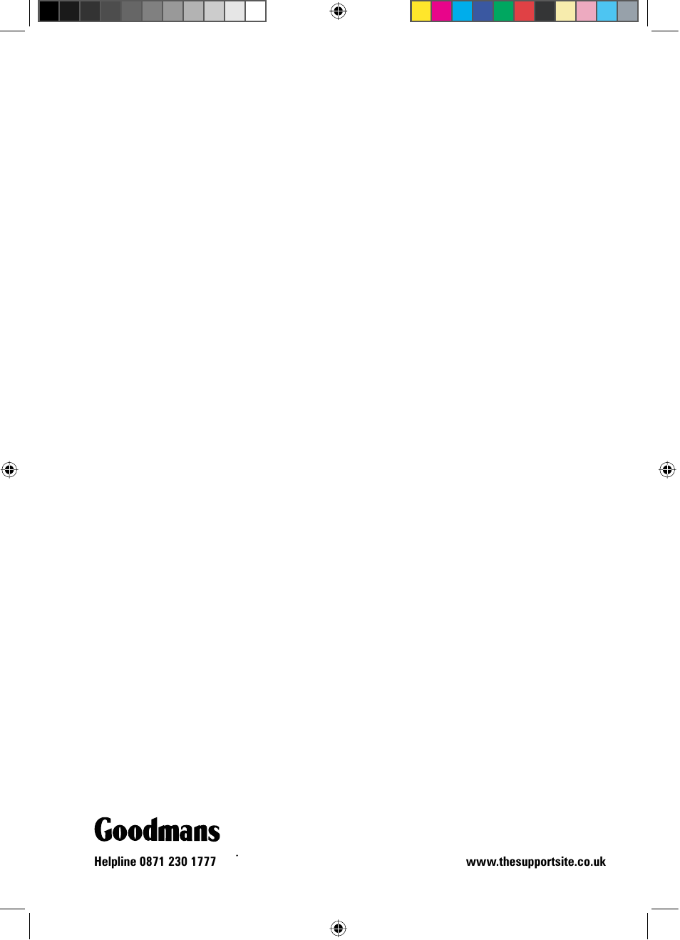 Goodmans GFMTDAB10 User Manual | Page 16 / 16