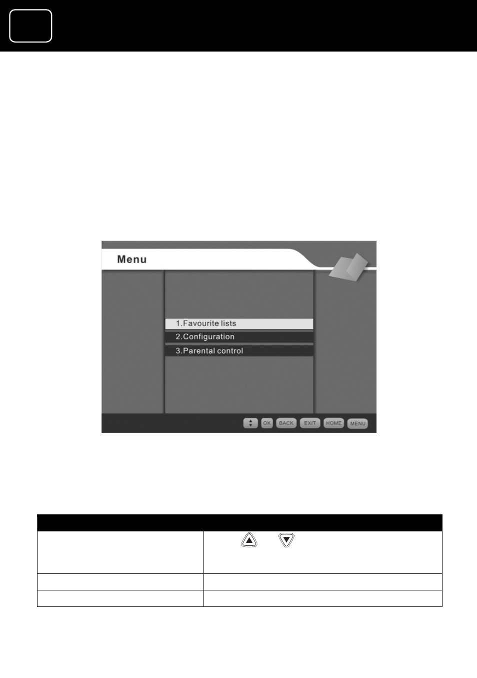 The menu screens, The main menu, Important information about over-air downloa | Adr10 digital tv receiver, Gdr10 digital tv receiver the menu screens | Goodmans GDR10 User Manual | Page 40 / 76