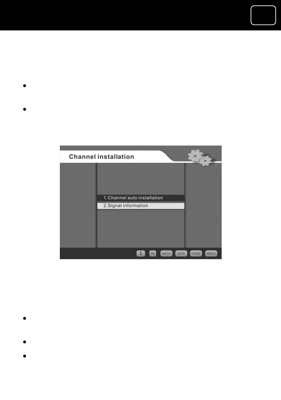 The channel installation menu, The auto channel-installation menu, Adr10 set top box | Adr10 digital tv receiver, Gdr10 digital tv receiver | Goodmans GDR10 User Manual | Page 53 / 76