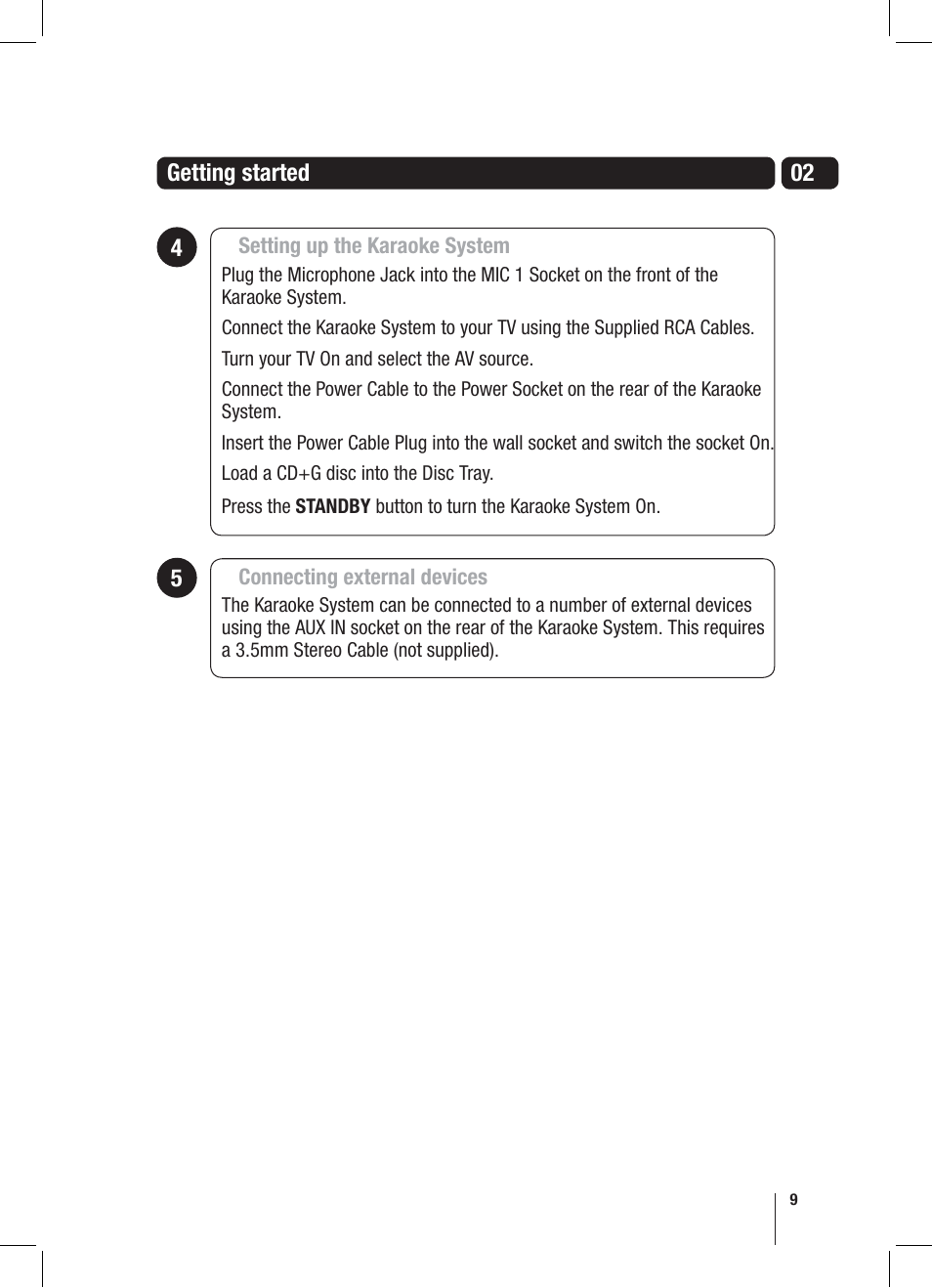 Goodmans XB7CDGIP User Manual | Page 9 / 28