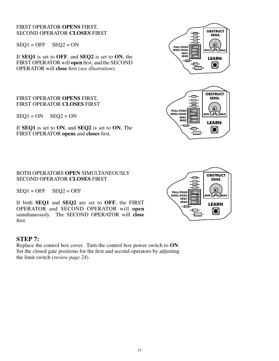 Step 7 | GTO SL-1000B User Manual | Page 39 / 43