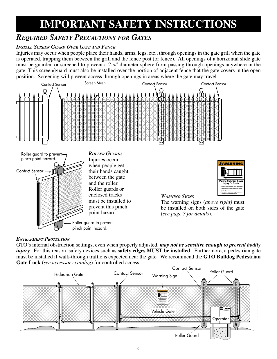 Important safety instructions, Equired, Afety | Recautions, Ates | GTO SL-1000B User Manual | Page 8 / 43