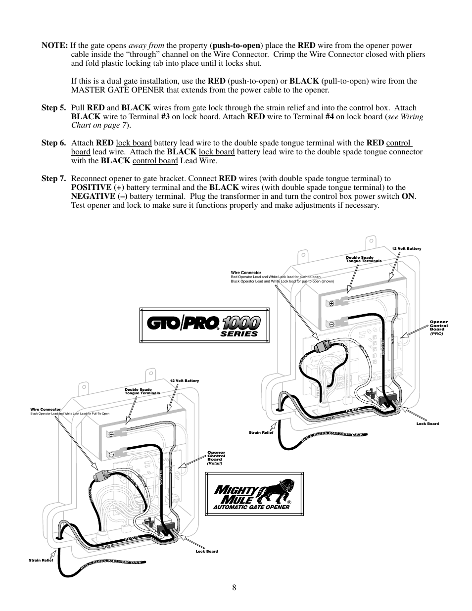Series | Mighty Mule FM143 User Manual | Page 9 / 13