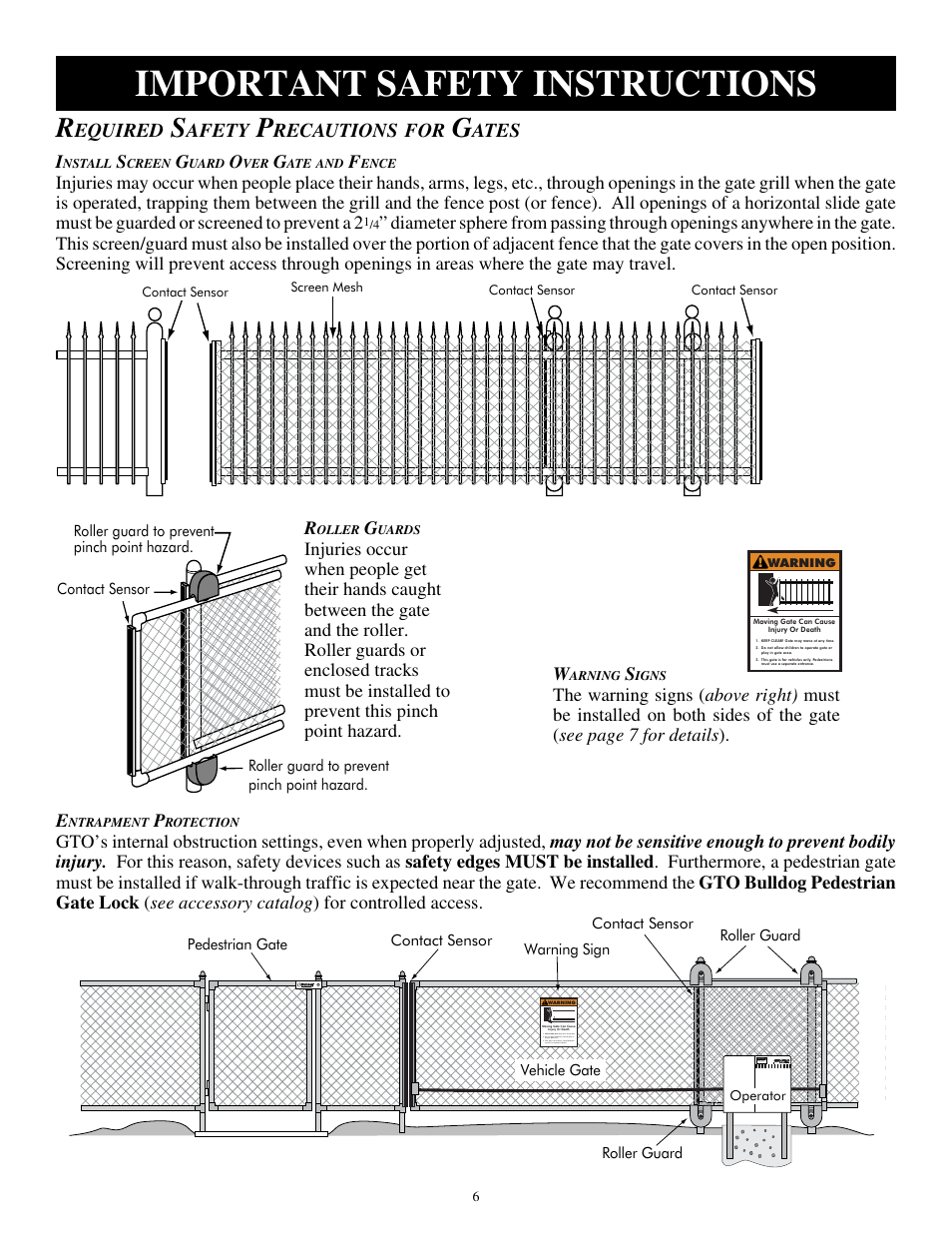 Important safety instructions, Equired, Afety | Recautions, Ates | GTO SL-1000 User Manual | Page 9 / 44