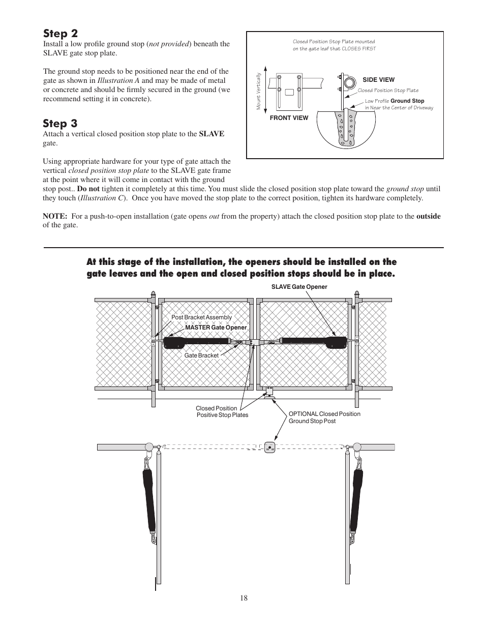 Step 3, Step 2 | GTO 2502 User Manual | Page 22 / 44