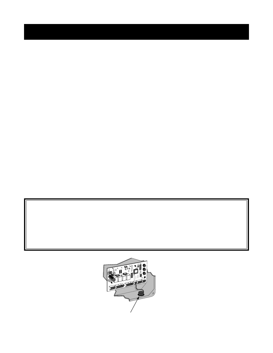 Important safety instructions, Secondary means of protection against entrapment, Entrapment alarm (bottom right of control box) | GTO RB923 rev User Manual | Page 7 / 48