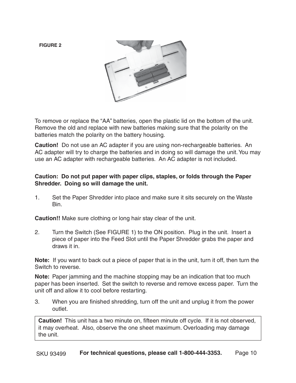 Gordon Tool 93499 User Manual | Page 10 / 12