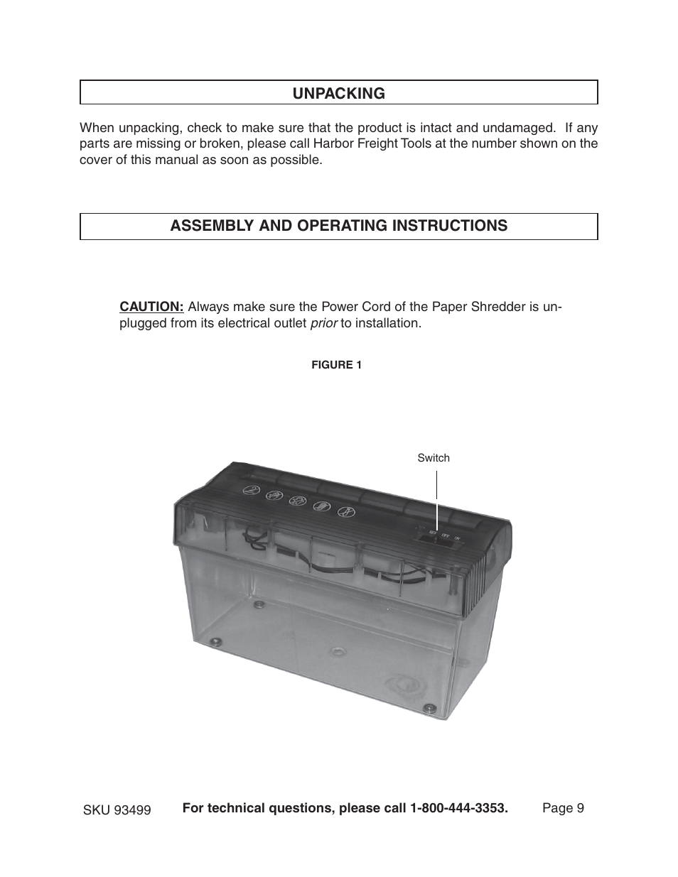 Gordon Tool 93499 User Manual | Page 9 / 12