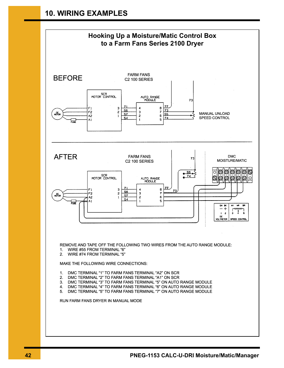 Wiring examples | GSI Outdoors PNEG-1153 User Manual | Page 42 / 46