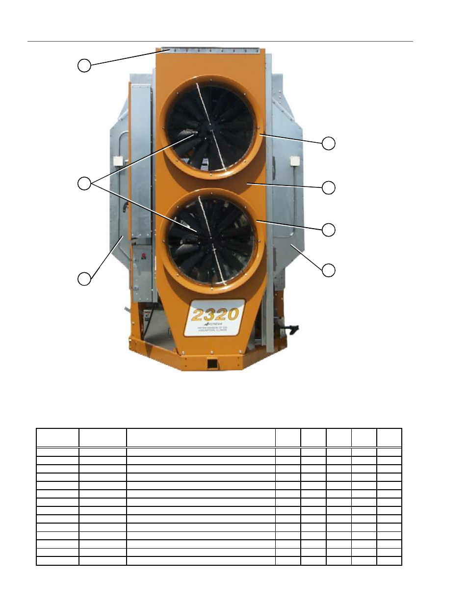 Front end panels / fan support / grill guards, Pneg-1447 | GSI Outdoors PNEG-1447 User Manual | Page 17 / 67