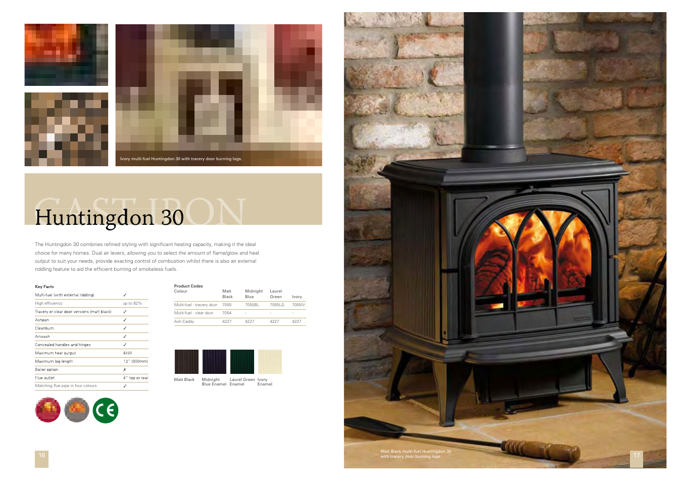 Huntingdon 30 | Stovax STOV1008 User Manual | Page 9 / 34