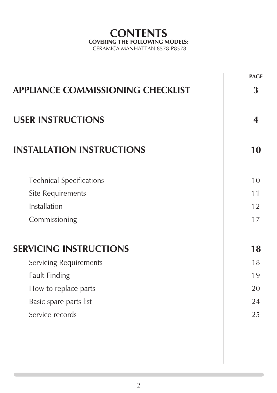 Stovax Marlborough & Stockton Coal Effect Stove Range User Manual | Page 2 / 23