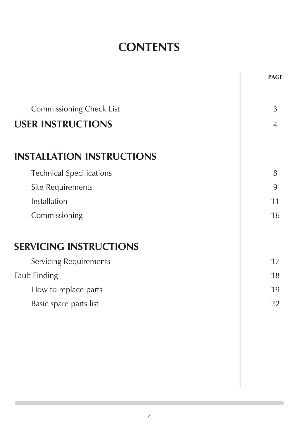 Stovax VFC Radiant & Convector Fire Range User Manual | Page 2 / 24