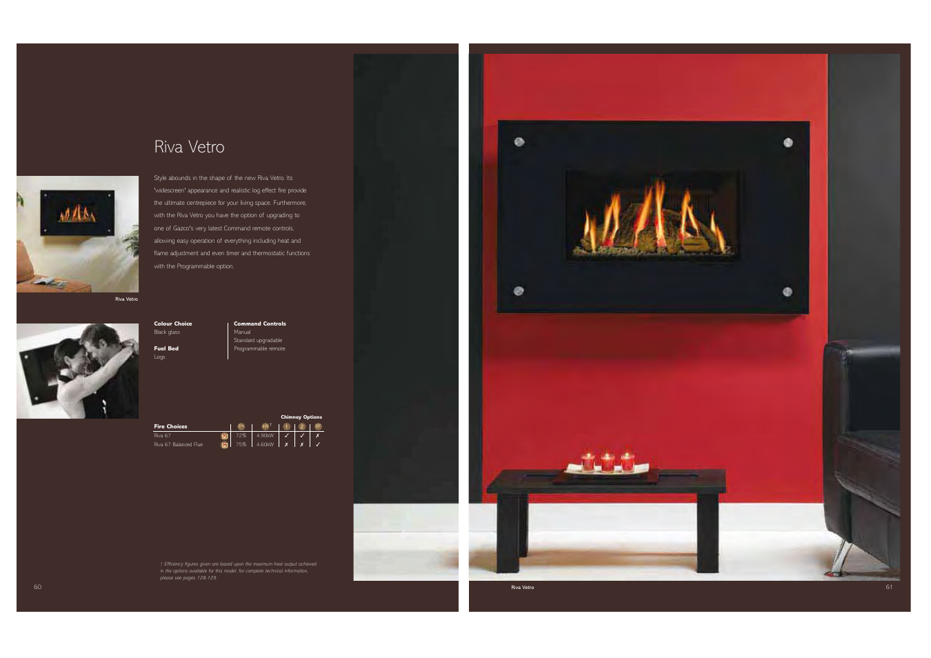 Riva vetro | Stovax Gas and Electric Fires User Manual | Page 31 / 70