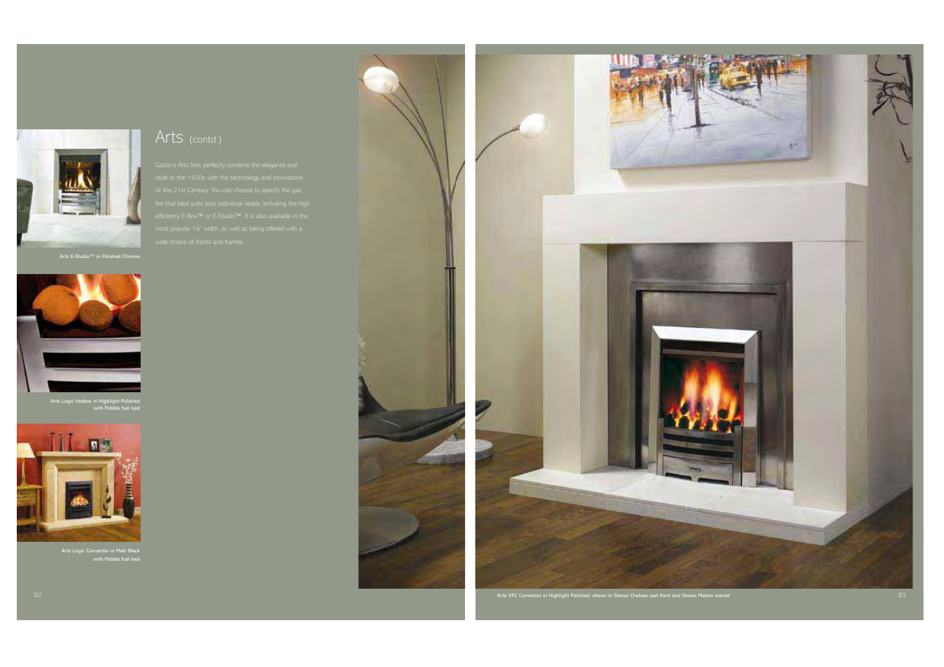 Arts | Stovax Gas and Electric Fires User Manual | Page 42 / 70