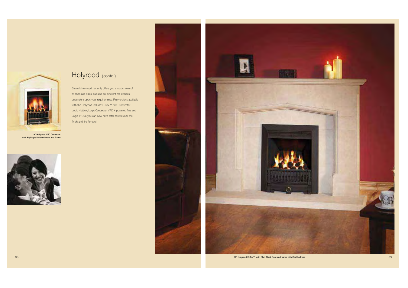 Holyrood | Stovax Gas and Electric Fires User Manual | Page 45 / 70