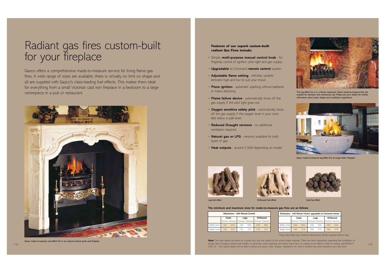 Radiant gas fires custom-built for your fireplace | Stovax Gas and Electric Fires User Manual | Page 60 / 70