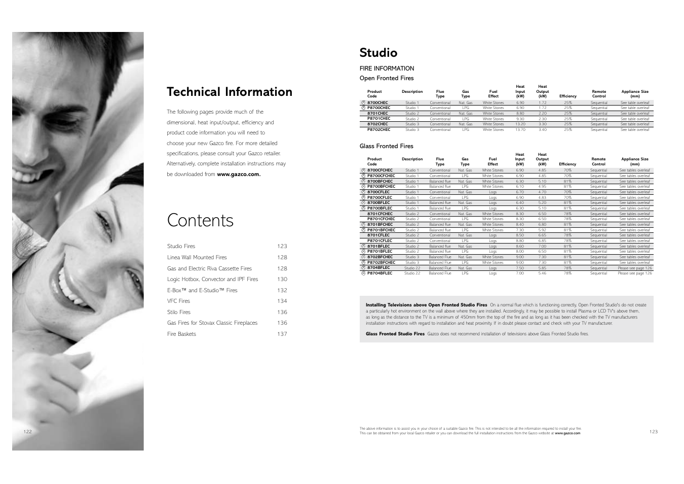 Stovax Gas and Electric Fires User Manual | Page 62 / 70