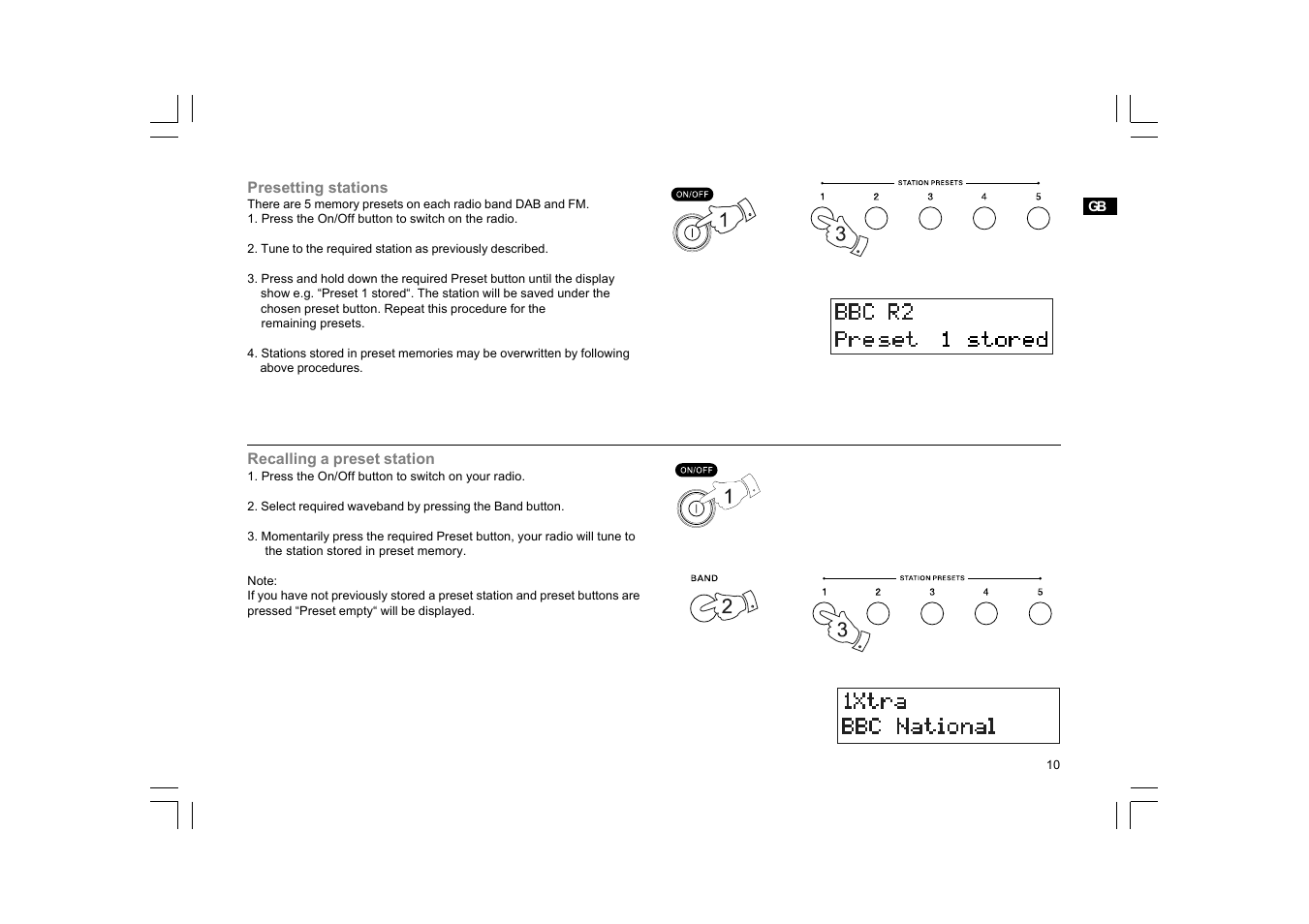 Sangean DPR-25+ User Manual | Page 11 / 25