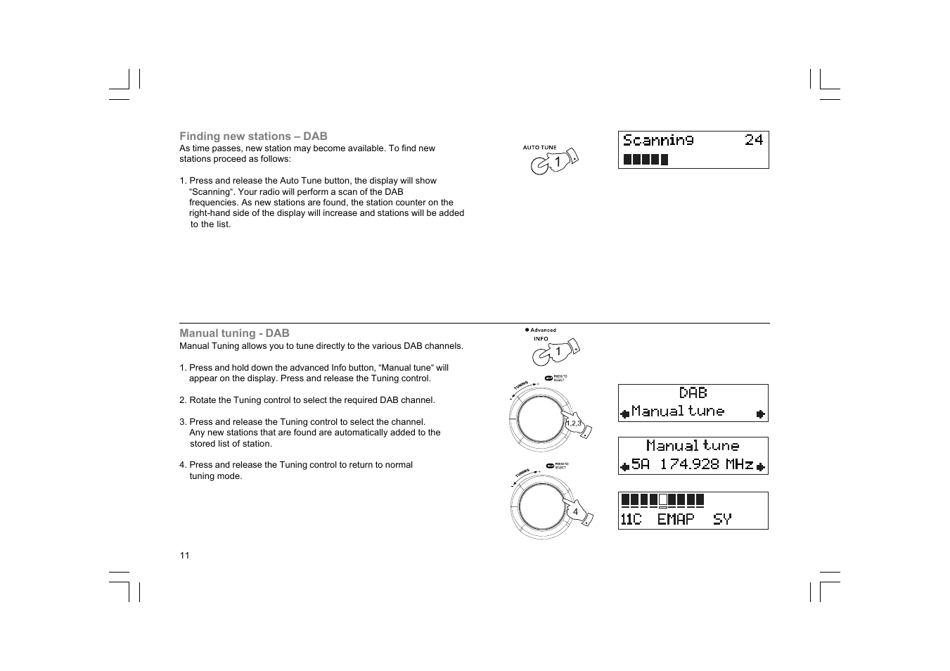 Sangean DPR-25+ User Manual | Page 12 / 25