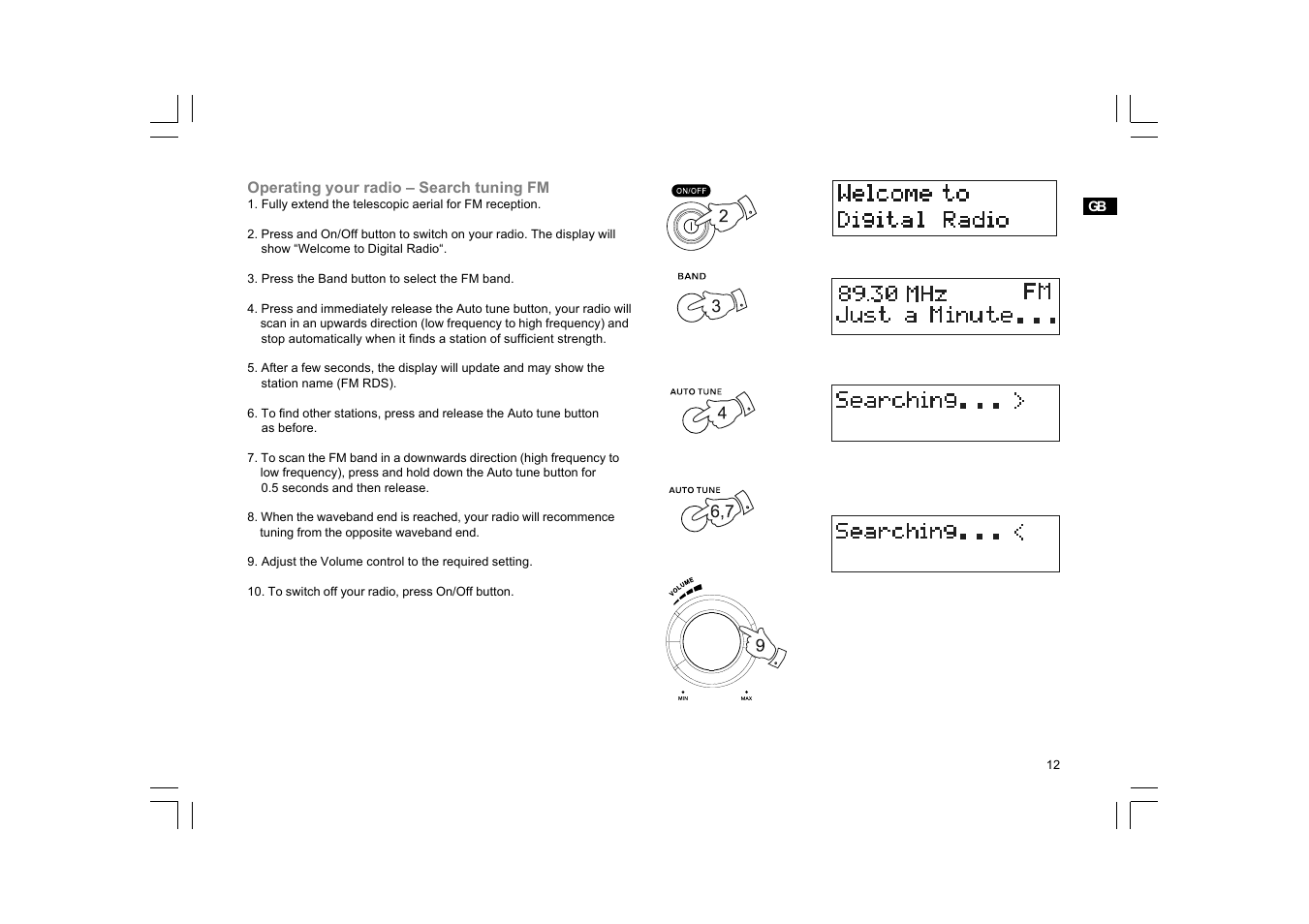 Sangean DPR-25+ User Manual | Page 13 / 25