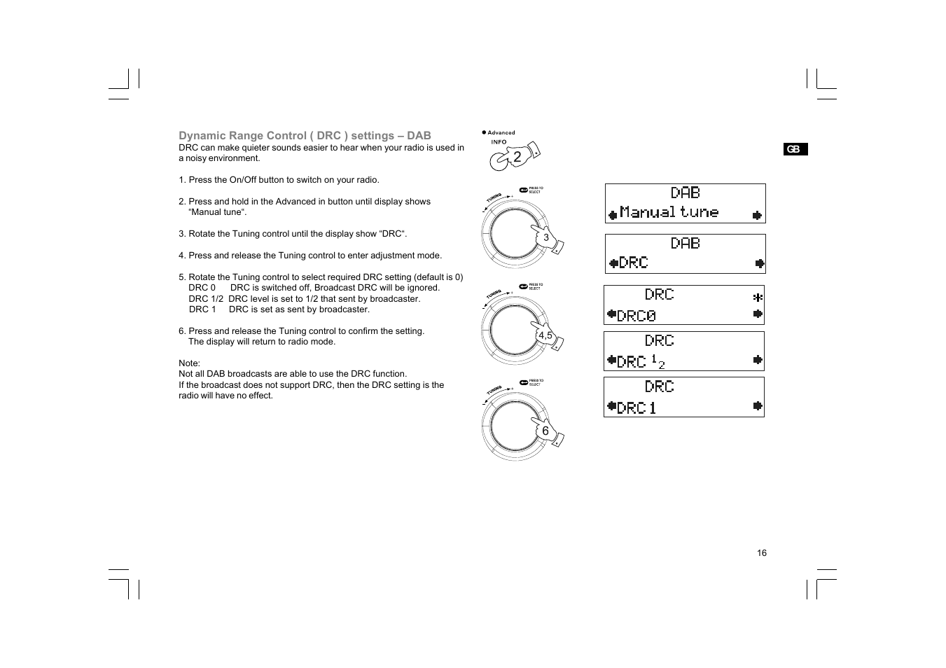 Sangean DPR-25+ User Manual | Page 17 / 25