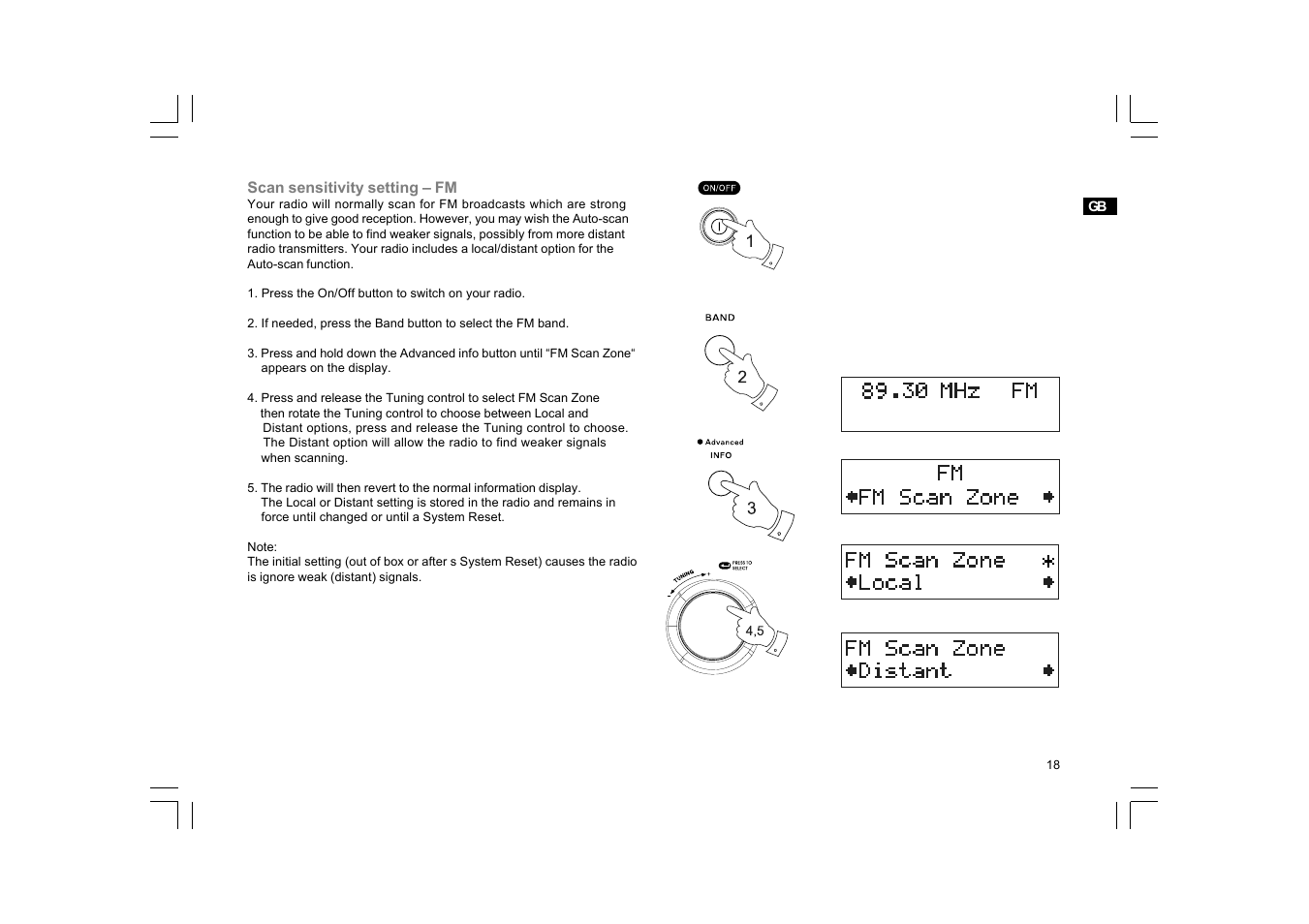 Sangean DPR-25+ User Manual | Page 19 / 25