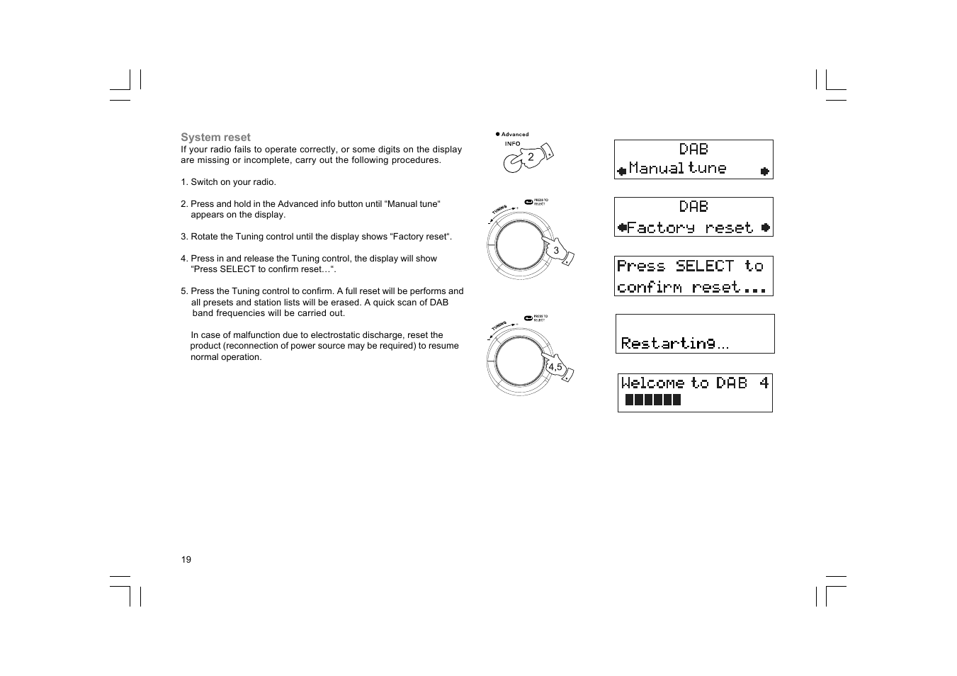 Sangean DPR-25+ User Manual | Page 20 / 25