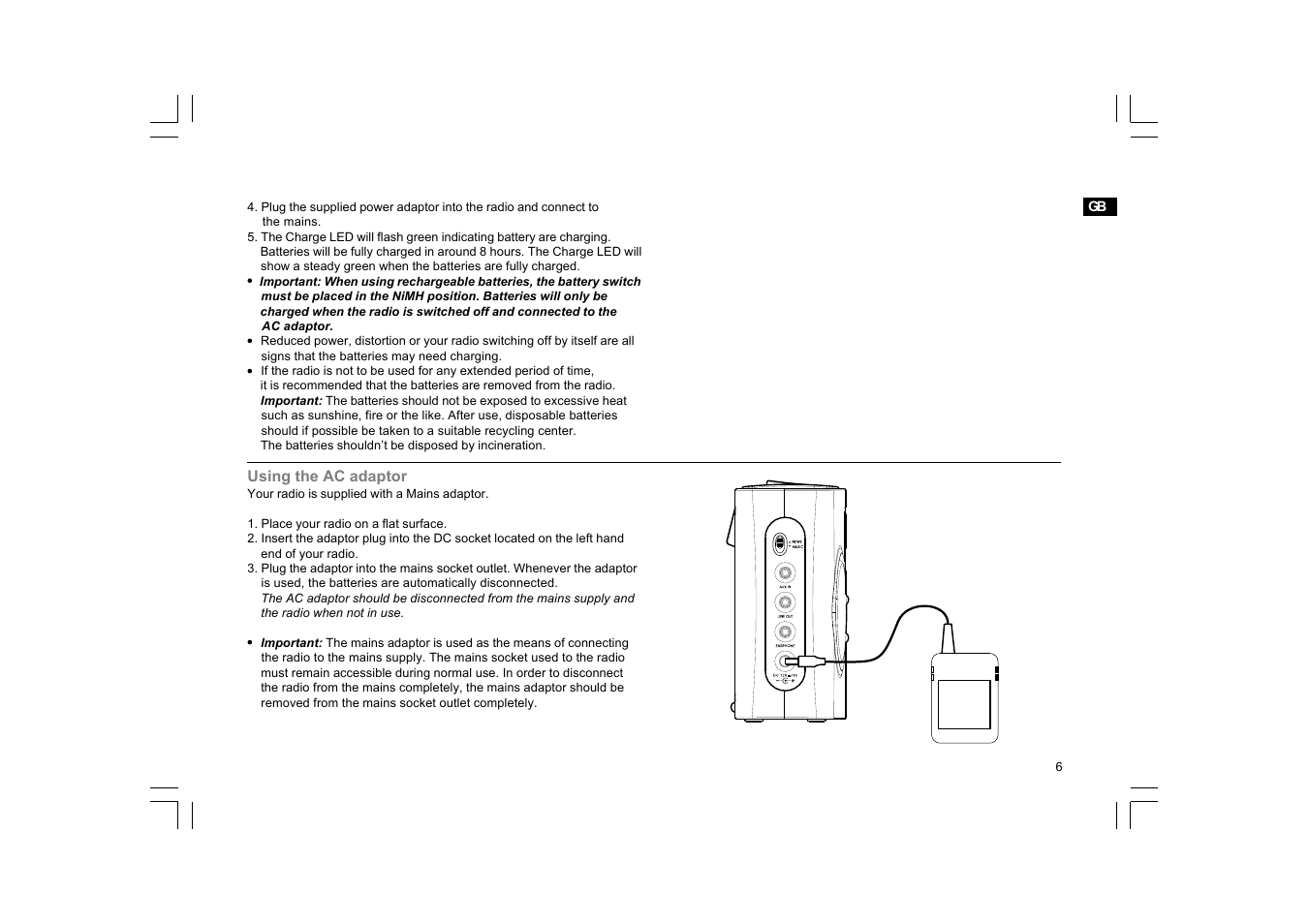 Sangean DPR-25+ User Manual | Page 7 / 25