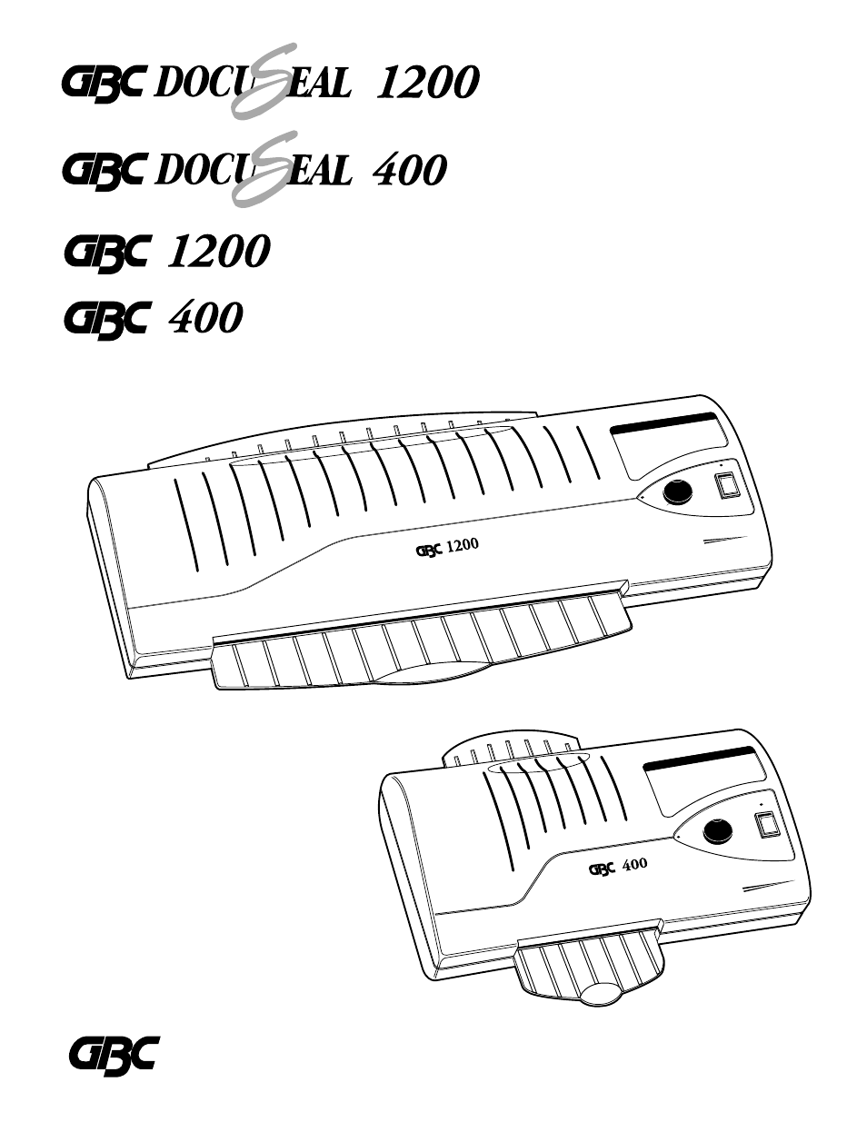 GBC DOCUSEAL 1200 User Manual | 16 pages