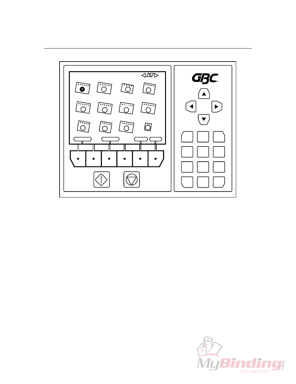 4 5. home screen, Job manager screen | GBC QUANTUM P70IX User Manual | Page 18 / 28